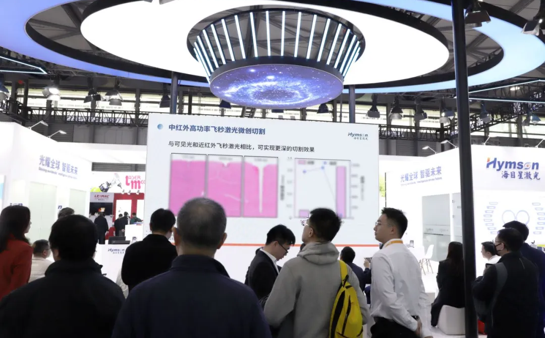 海目星攜多款激光產品亮相2025上海光博會
