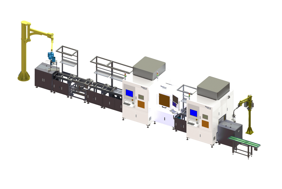 圓柱儲能電池模組PACK組裝線
